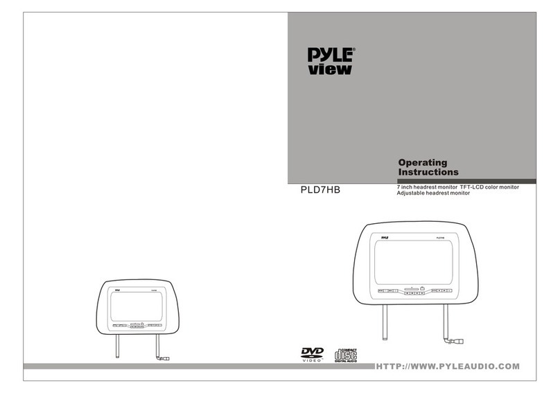 Pyle view PLD7HB User manual Pyle view PLD7HB User manual