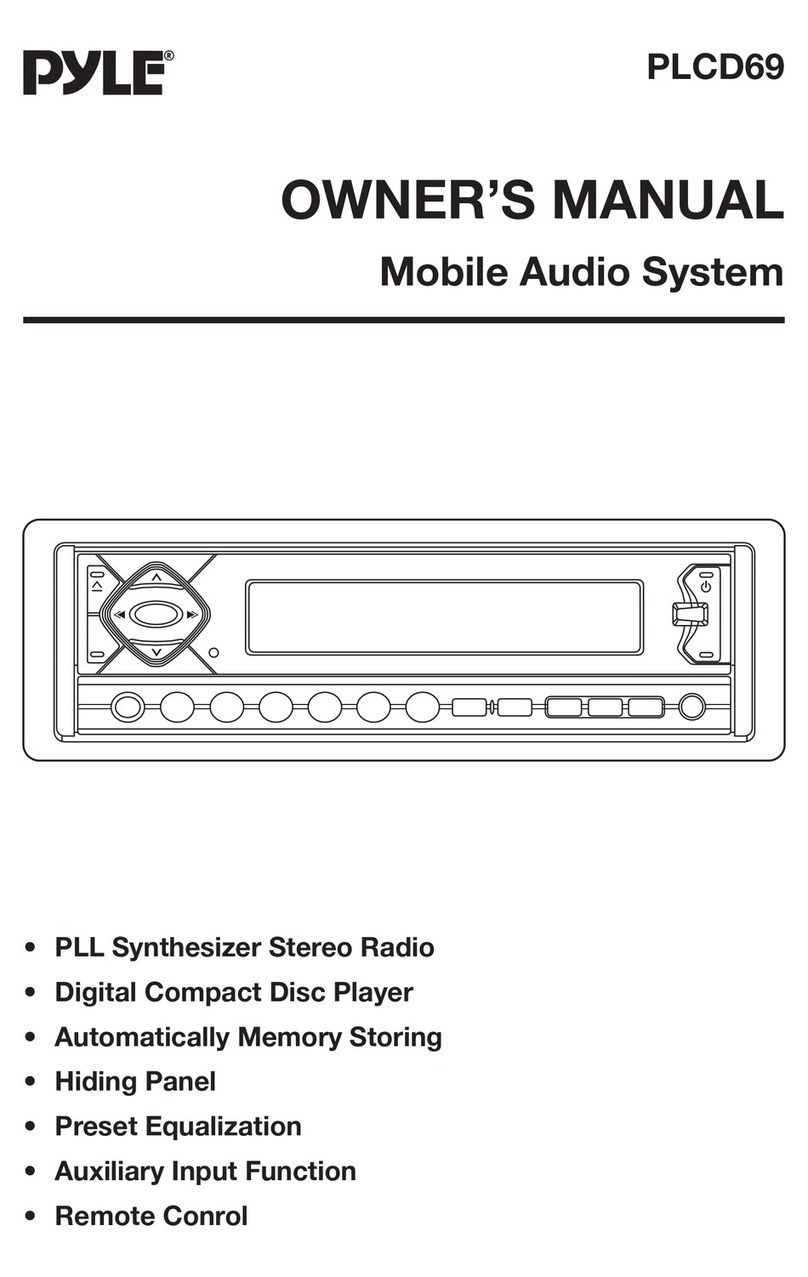 Pyle PLCD69 User manual