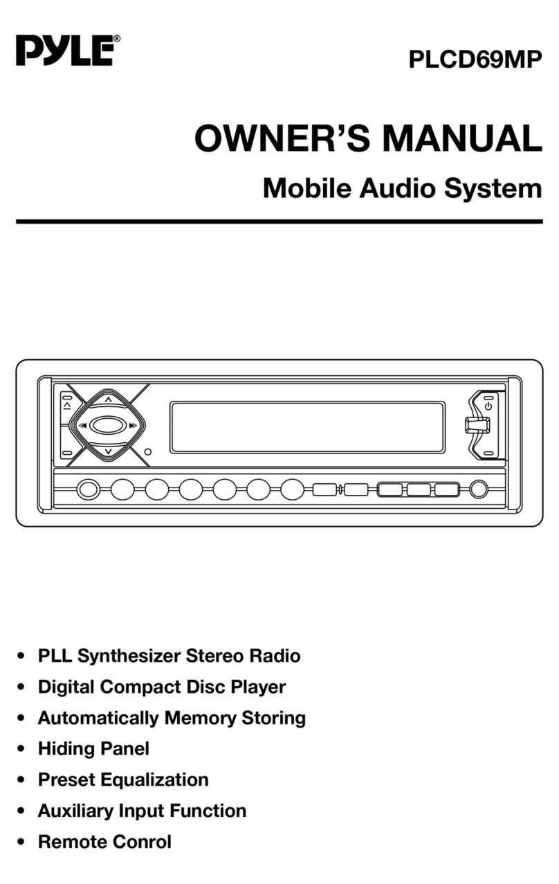 Pyle PLCD69MP owner's manual