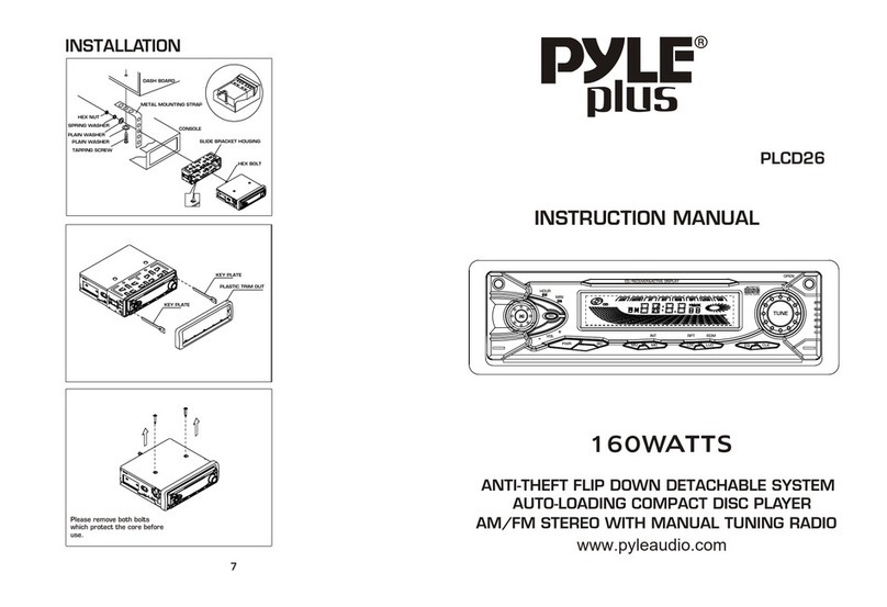 Pyle PLCD26 User manual
