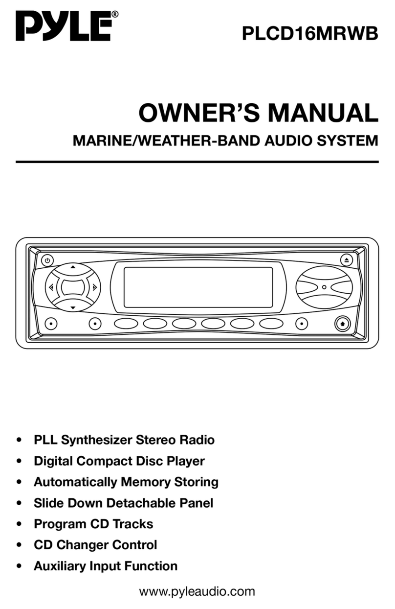 PYLE Audio PLCD16MRWB owner's manual