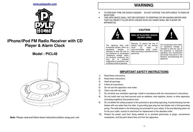 Pyle PICL48 User manual Pyle PICL48 User manual