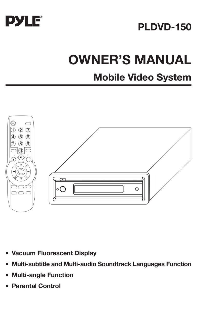 Pyle PLDVD-150 User manual