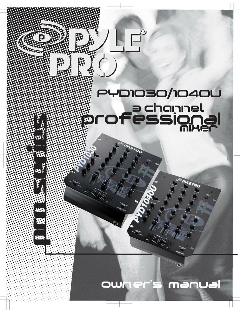 Pyle PYD1030 User manual