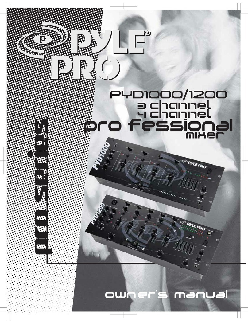 Pyle PYD1000 User manual