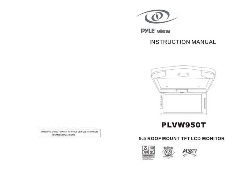 Pyle view PLVWR950T User manual