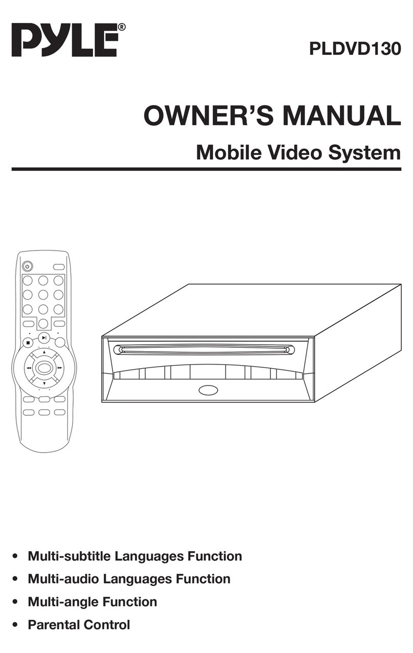 Pyle PLDVD130 User manual