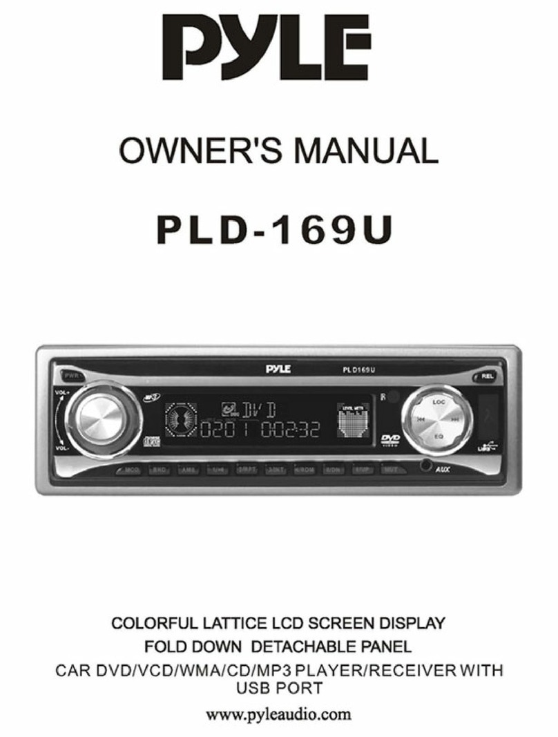 Pyle PLD-169U User manual