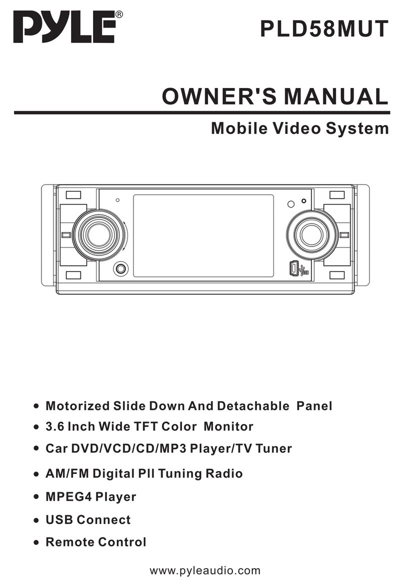 Pyle PLD58MUT User manual