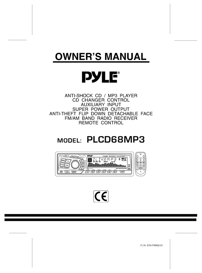 Pyle PYLE Plus Series PLCD68MP3 User manual Pyle PYLE Plus Series PLCD68MP3 User manual