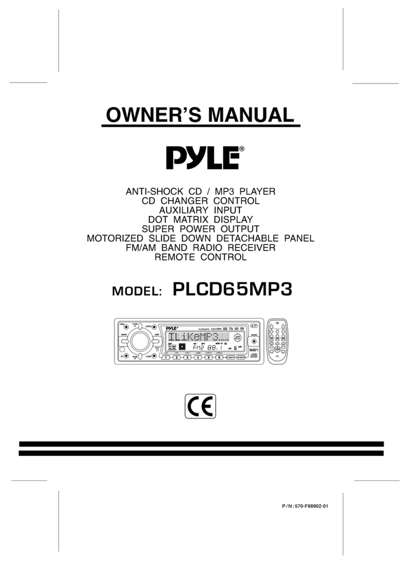 Pyle PLCD65MP3 User manual