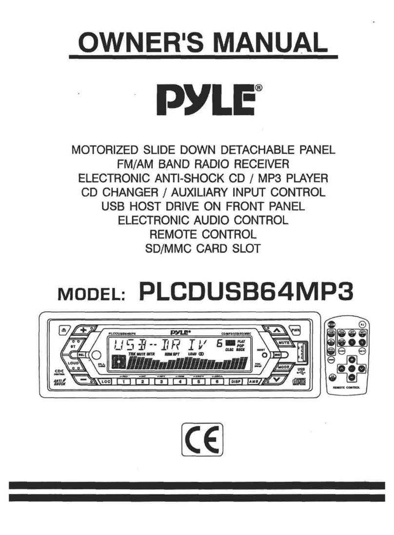 Pyle PLCDUSB64MP3 User manual