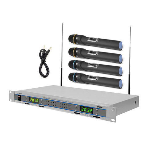 Pyle Pro PDWM5500 User manual Pyle Pro PDWM5500 User manual