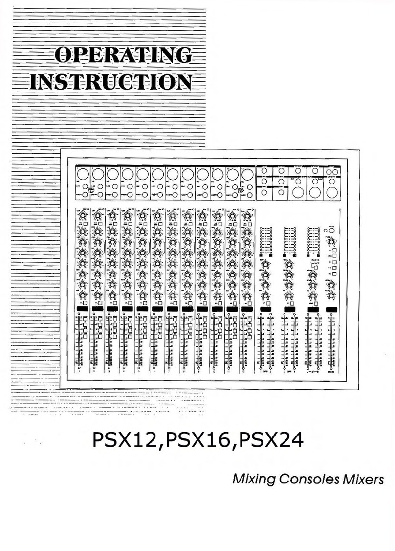 Pyle PSX12 operating instructions