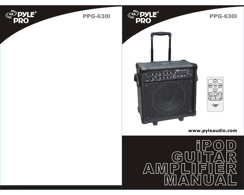 Pyle Pro PPG-630I User manual
