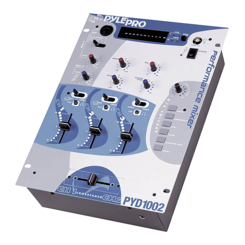 Pyle Pro PYD-1002 User manual