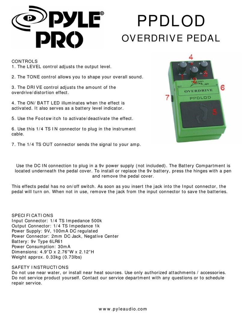 Pyle Pro PPDLOD Specifications
