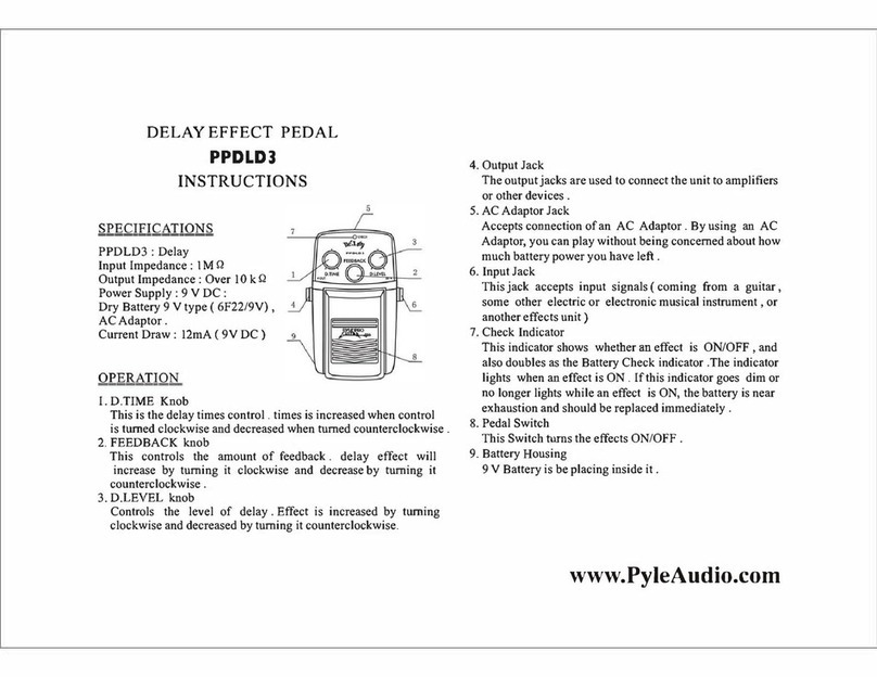 Pyle Pro PPDLD3 instructions