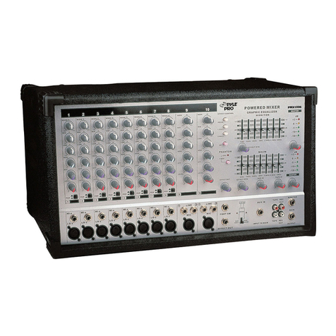 Pyle Pro PMX1006 User manual