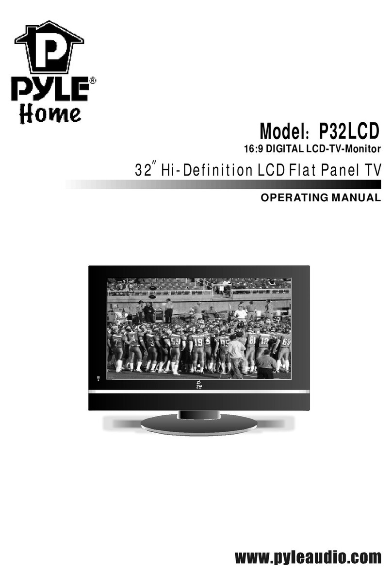 Pyle P32LCD operating manual