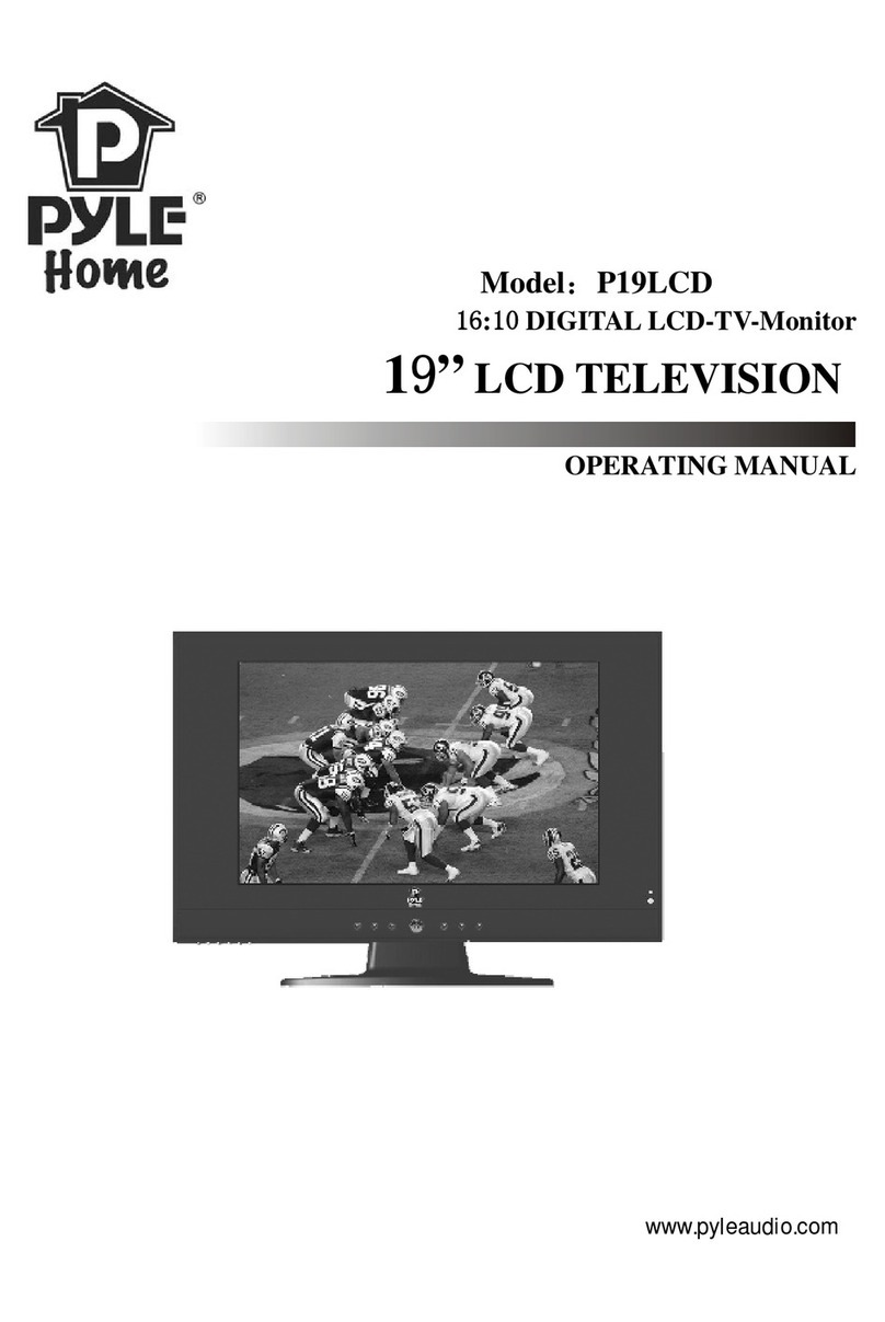 Pyle P19LCD User manual