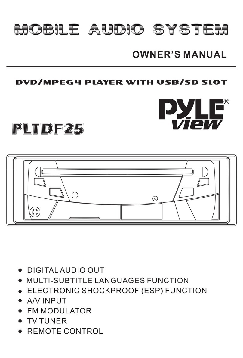 Pyle View PLTDF25 User manual