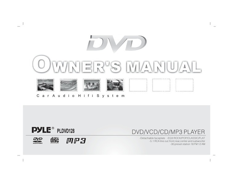 Pyle PLDVD128 owner's manual