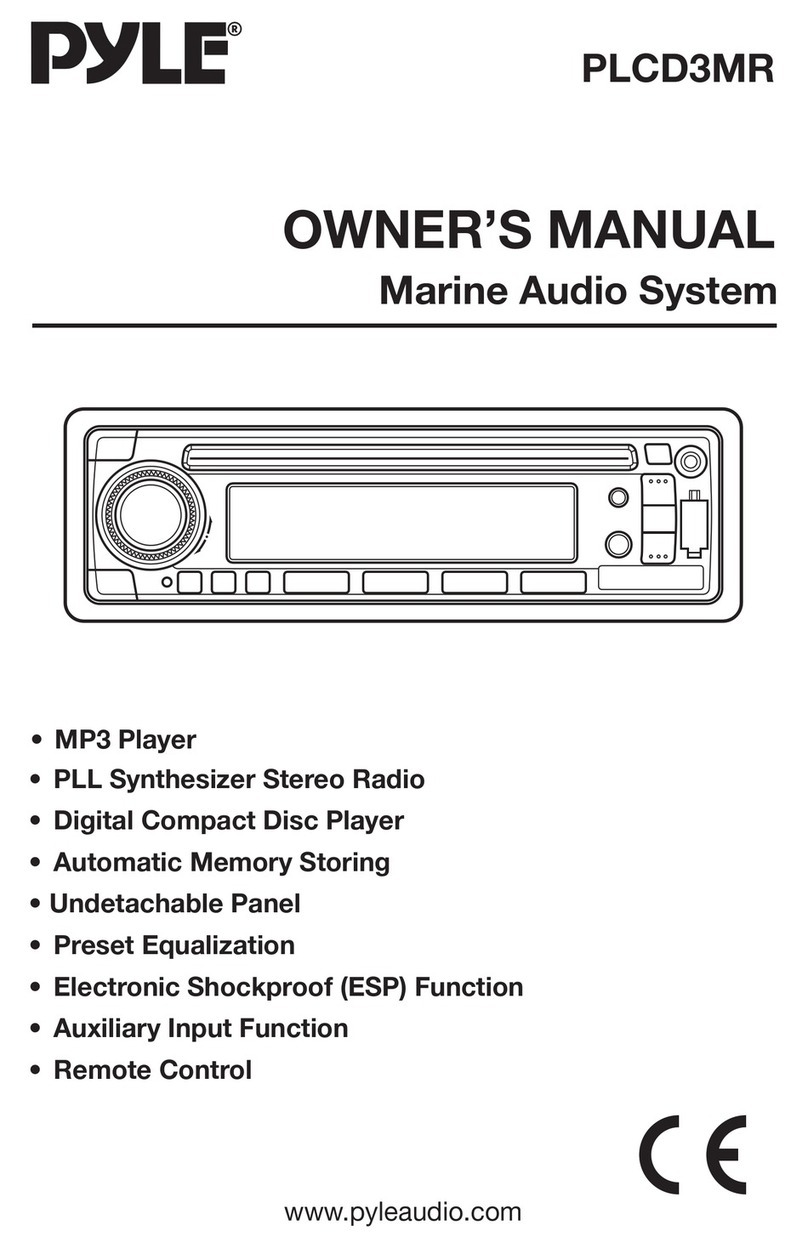 Pyle PLCD3MR User manual
