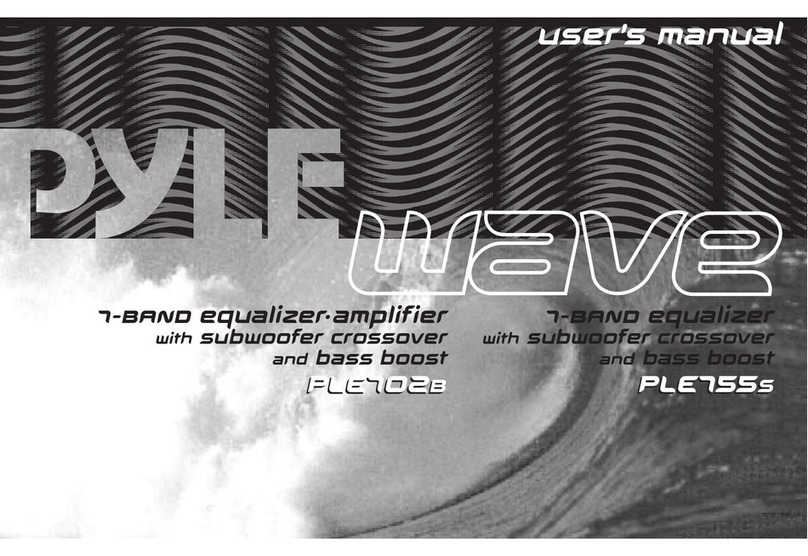 Pyle Wave PLE702B User manual