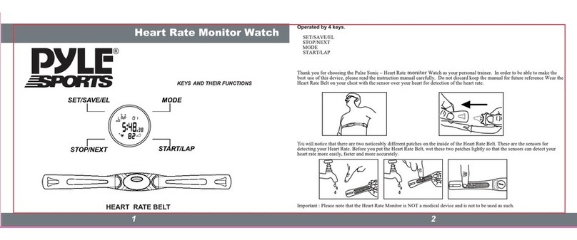 Pyle Sports PHRM30 User manual