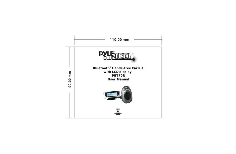Pyle BlueTech PBT70R User manual