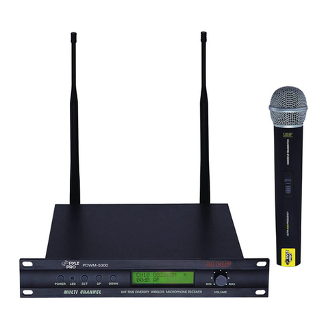 Pyle Pro PDWM5300 User manual Pyle Pro PDWM5300 User manual
