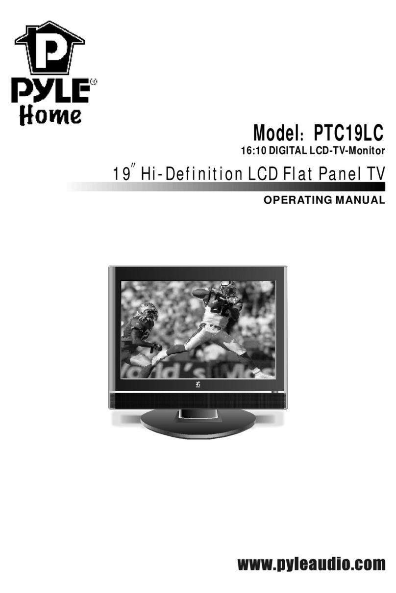 Pyle PTC19LC operating manual