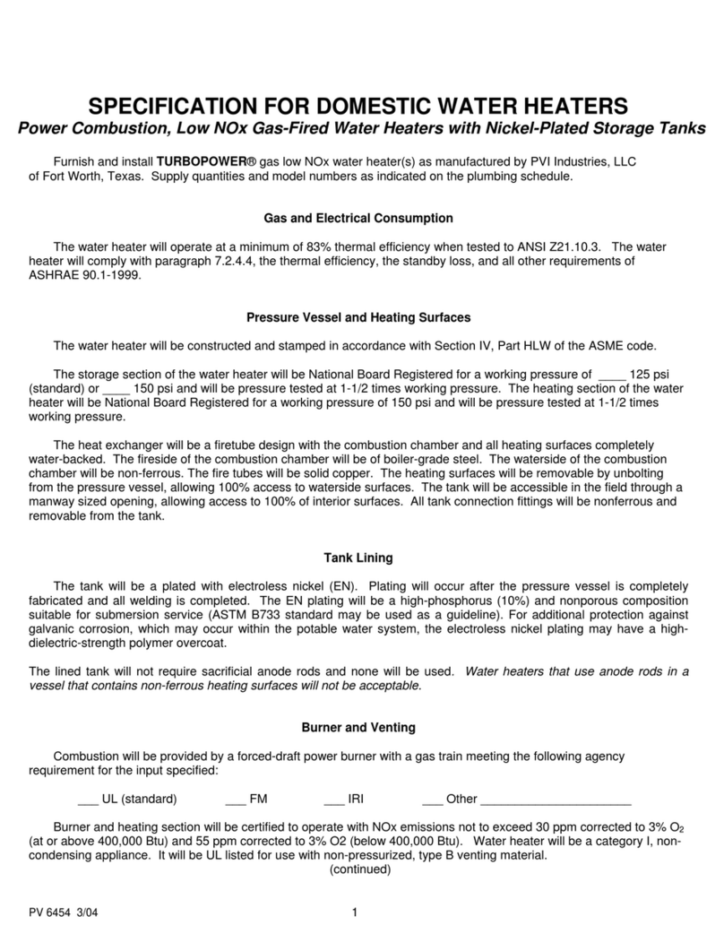 PVI Industries PV 6454 3/04 1 User manual PVI Industries PV 6454 3/04 1 User manual