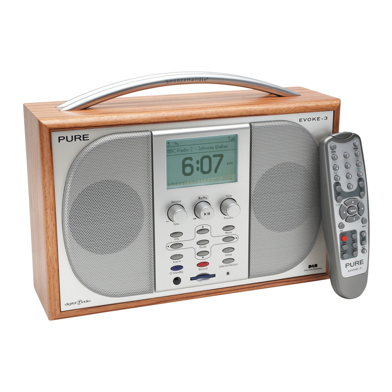 Pure Digital EVOKE-3 EVOKE-3 User manual