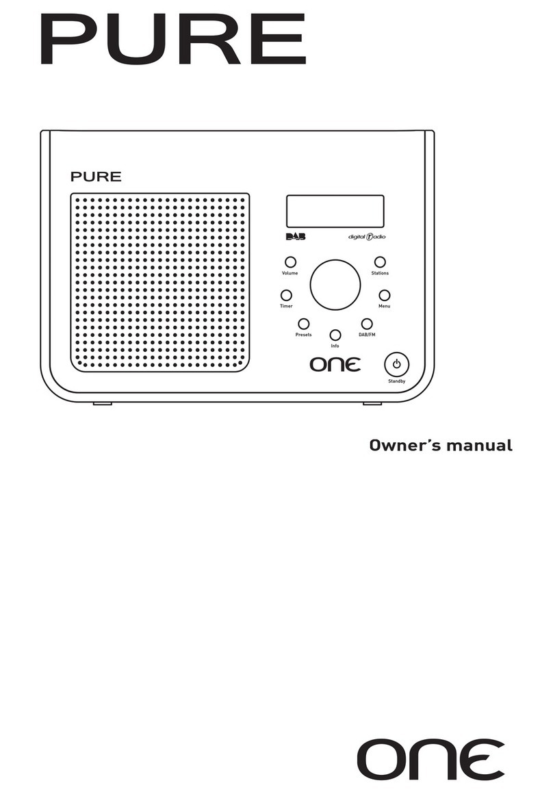 Pure Digital Radio User manual