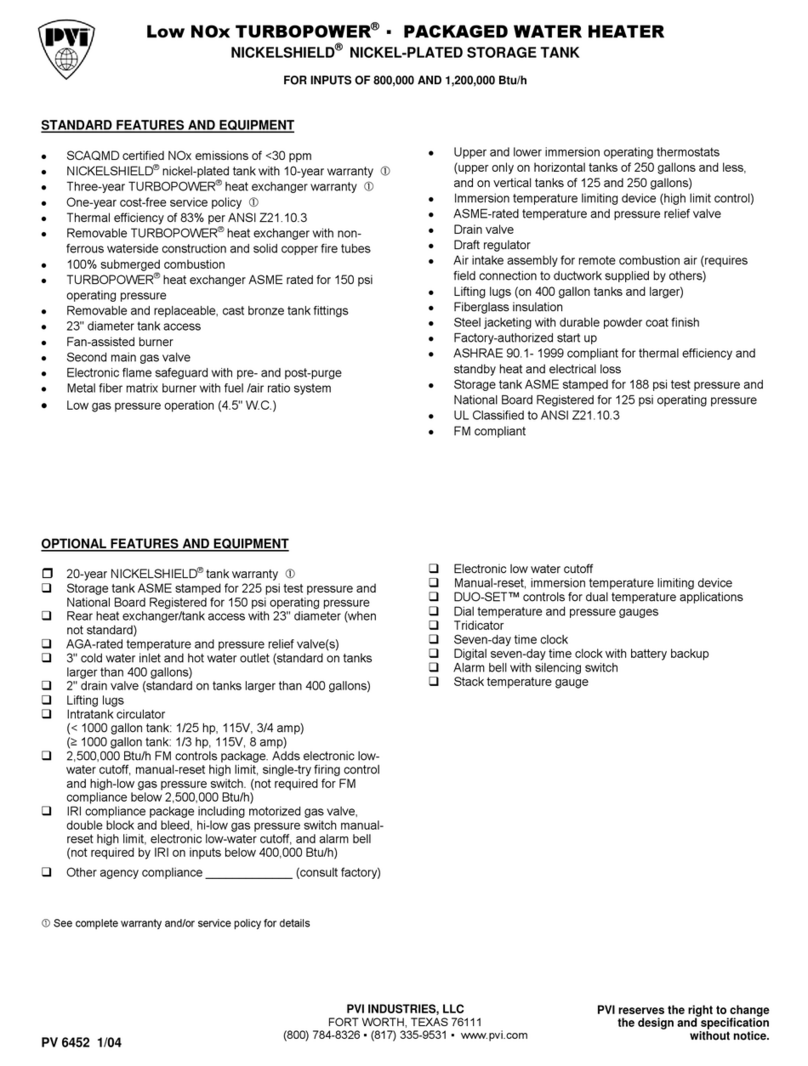 PVI NICKELSHIELD PV 6452 1/04 User manual