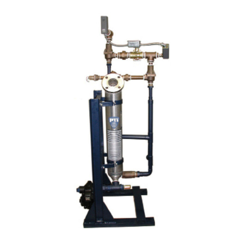 PVI CSX Single-Exchanger User manual