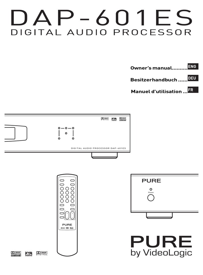PURE DAP-601ES User manual