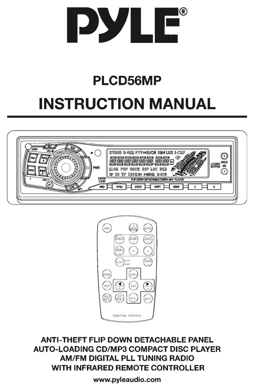 Pyle PLCD56MP User manual