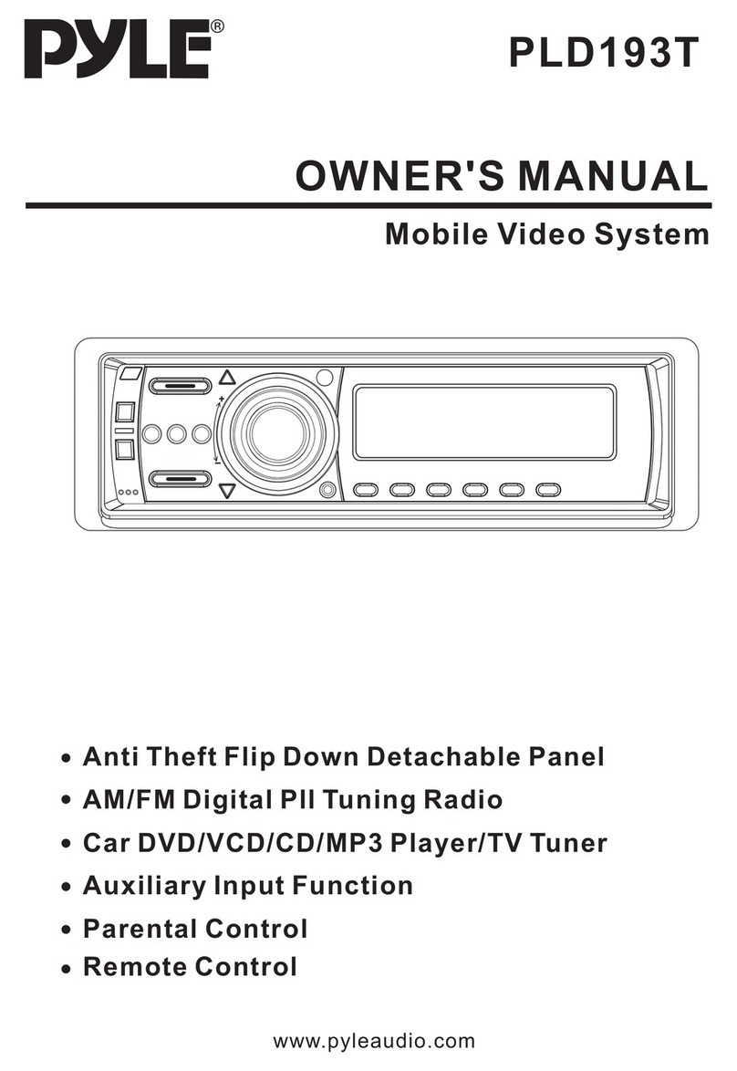 Pyle PLD193T User manual