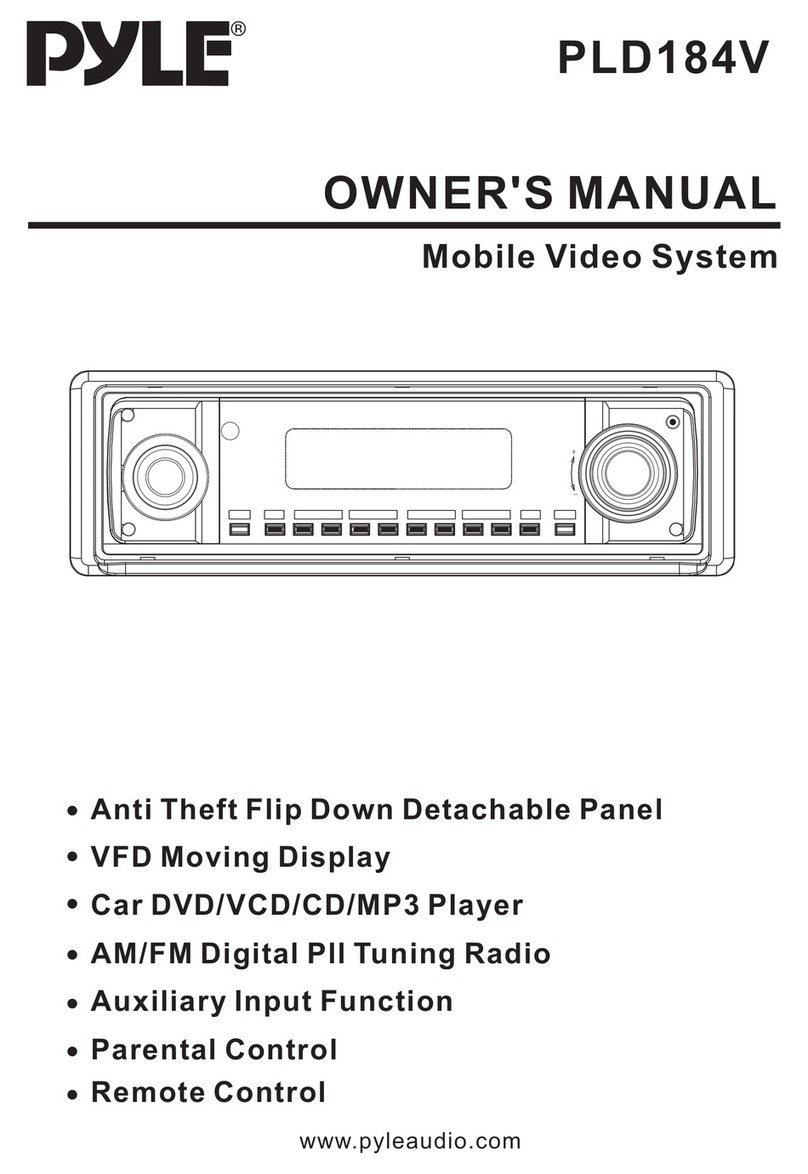 Pyle PLD184V User manual