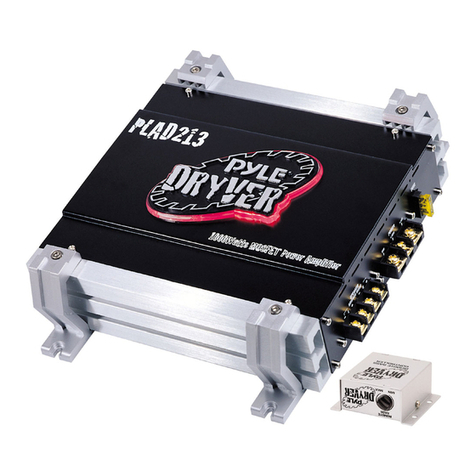 Pyle Dryver PLAD212 User manual