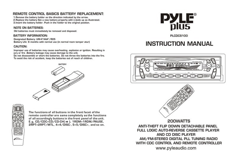 Pyle Plus PLCDCS100 User manual