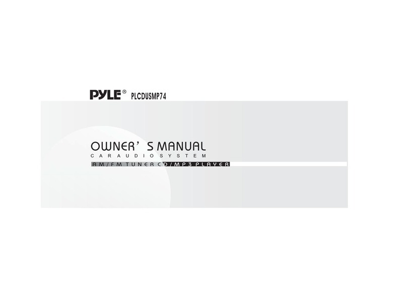 Pyle PLCDUSMP74 User manual