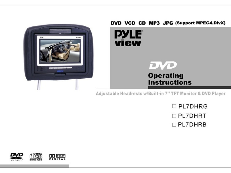 Pyle view PYLE View Series PL7DHRB User manual