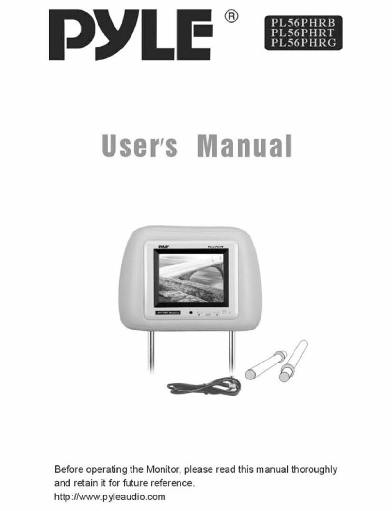 Pyle PYLE View Series PL56PHRG User manual Pyle PYLE View Series PL56PHRG User manual