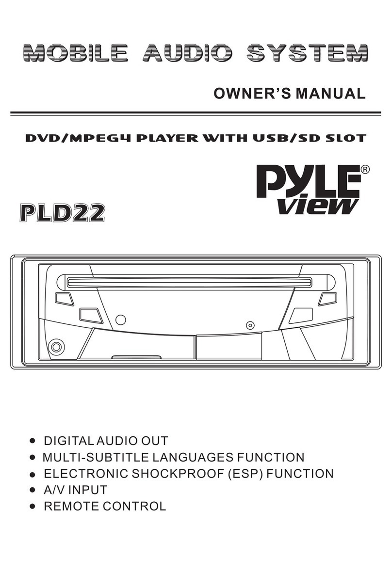 Pyle view PLD22 User manual