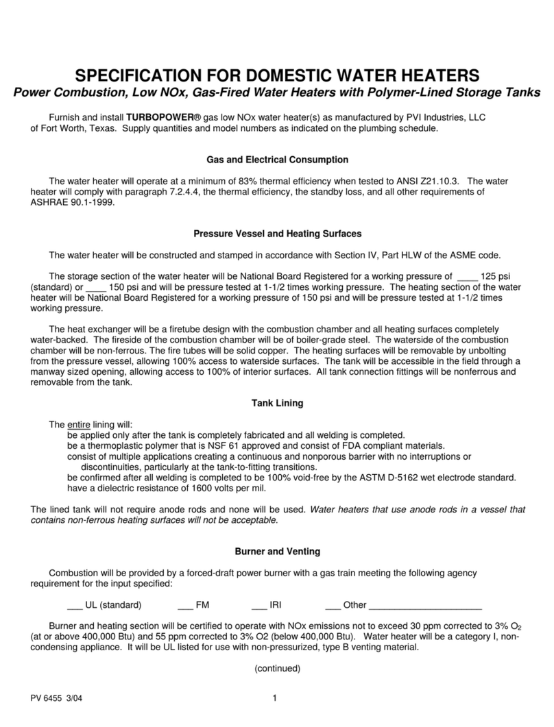 PVI PV 6455 User manual