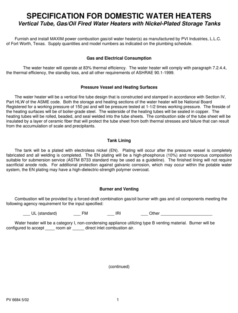 PVI MAXIM User manual